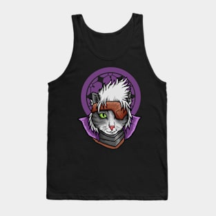 Motochika Pirate Cat Tank Top